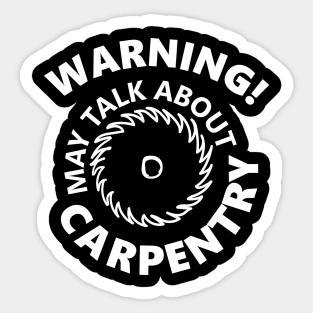 Carpenter carpenter carpenters craftsman Hammer Sticker